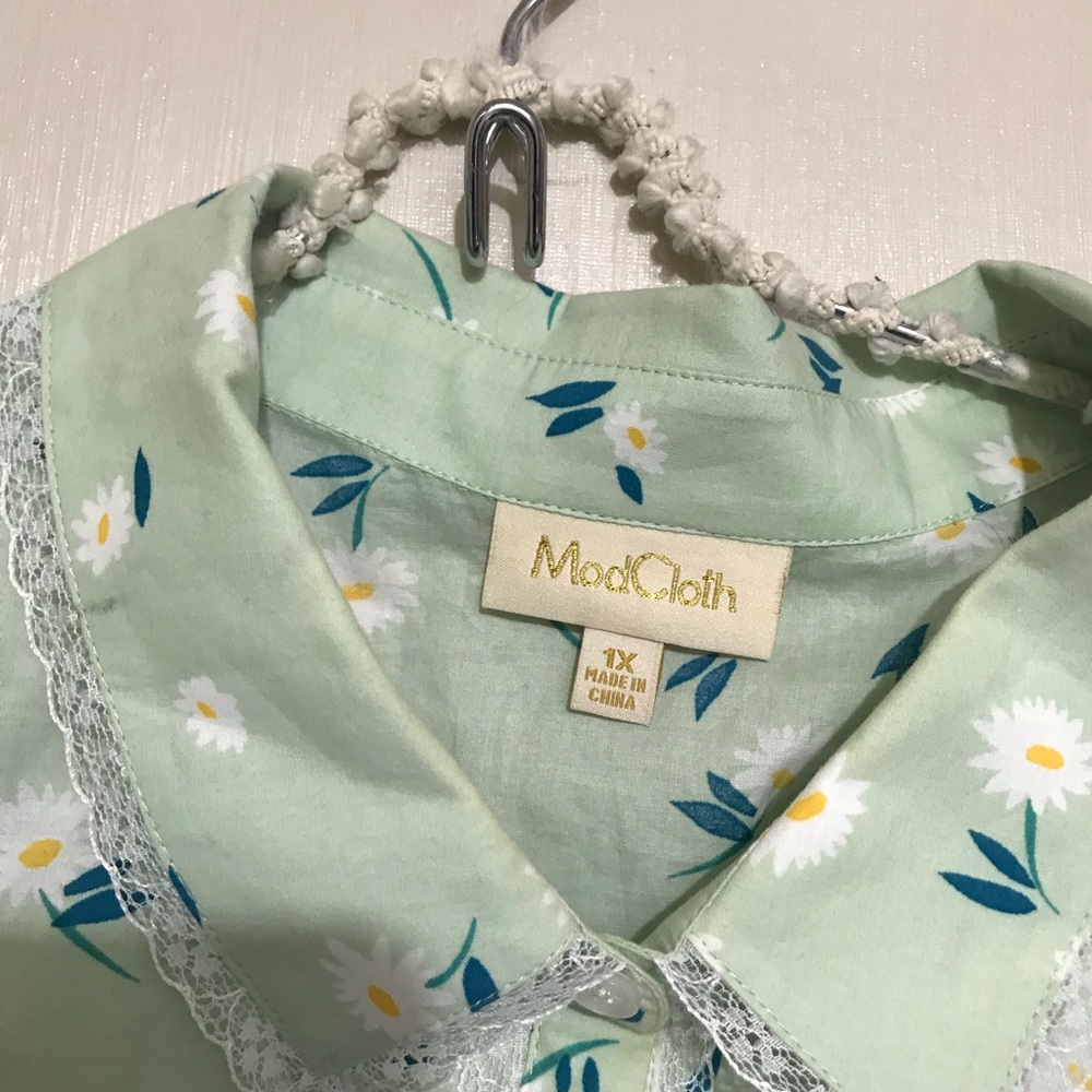 Mod cloth button down tank - Picture 2 of 3